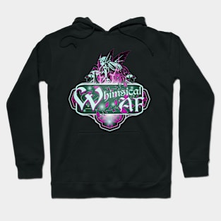 Whimsical AF Night Fairy and Mushrooms Hoodie